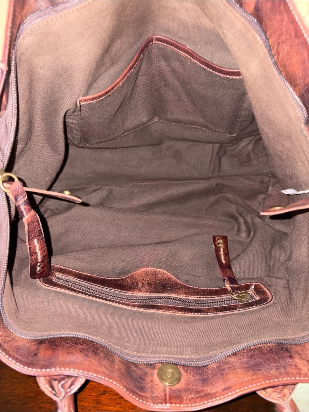 BED|STÜ Cersei Leather Convertible Shoulder/Bucket Bag - Picture 14 of 16